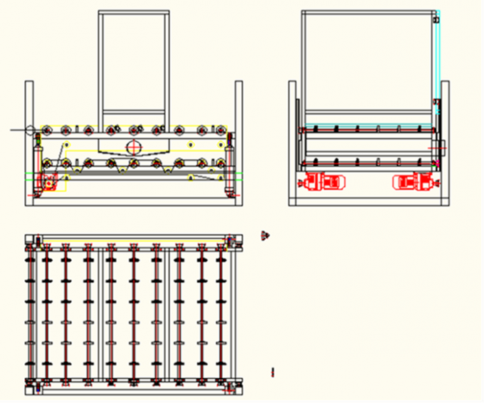Машина лобовых стекол стеклянная пудря для автоматической стеклянной системы талька производственной линии
