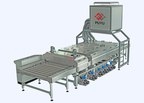 Китай Управление PLC стиральная машина 1600 mm стеклянная перед обрабатывать печатания шелковой ширмы поставщик