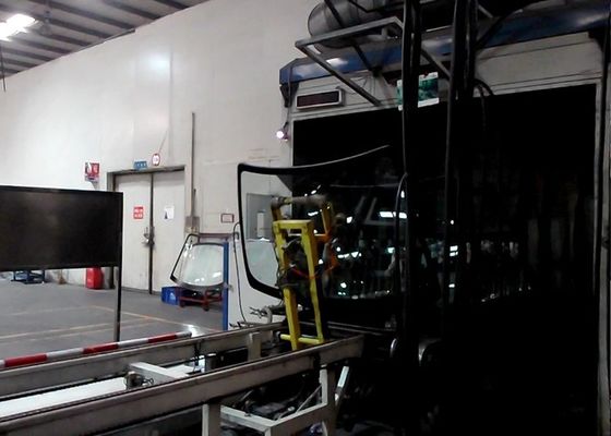 Китай Линия прилипателя зеркала станции кнопки зеркала Rearview производственной линии автомобиля стеклянная поставщик